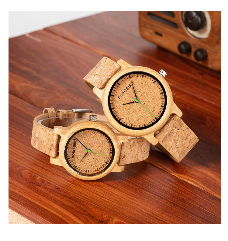 BOBO BIRD - Bamboo and Cork Watch