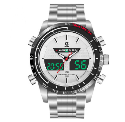 Sports watch alloy watch steel belt