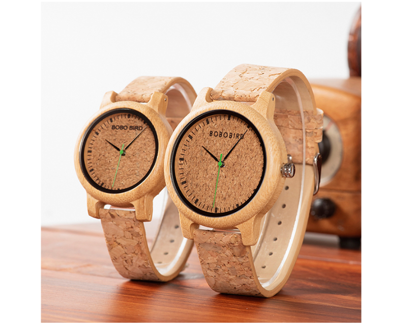 BOBO BIRD - Bamboo and Cork Watch