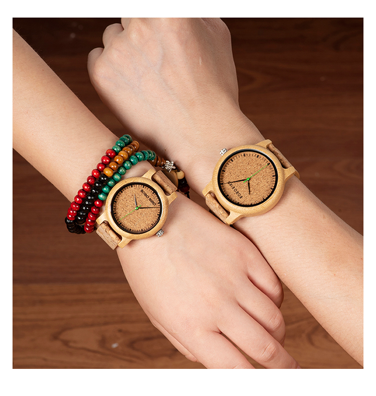 BOBO BIRD - Bamboo and Cork Watch