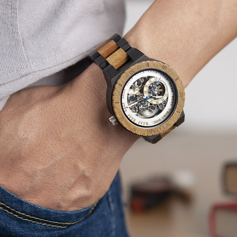 BOBO BIRD - Wooden Automatic Mechanical Watch