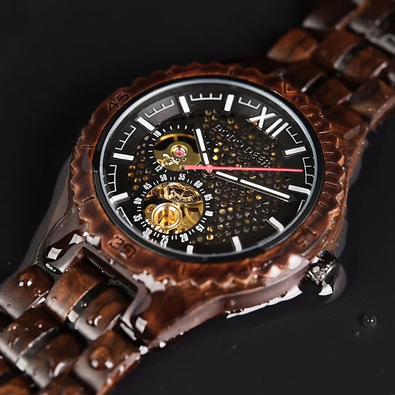 DODO DEER - Mechanical Wood Men's Watch