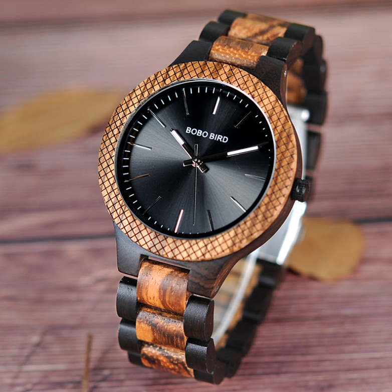 BOBO BIRD - All-Wood Quartz Watch