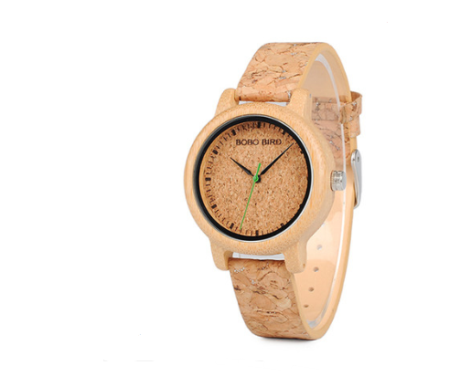 BOBO BIRD - Bamboo and Cork Watch