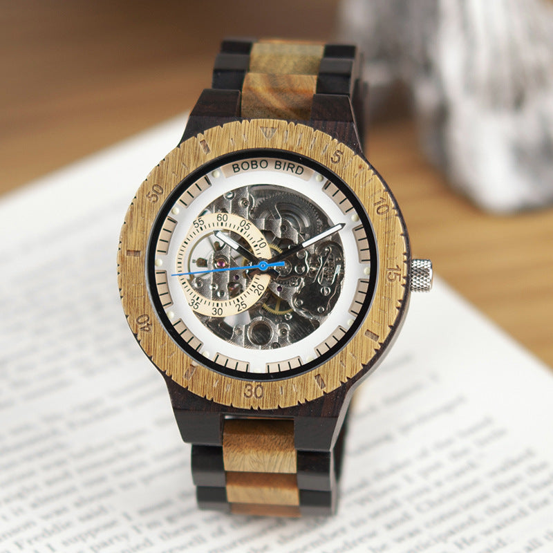 BOBO BIRD - Wooden Automatic Mechanical Watch