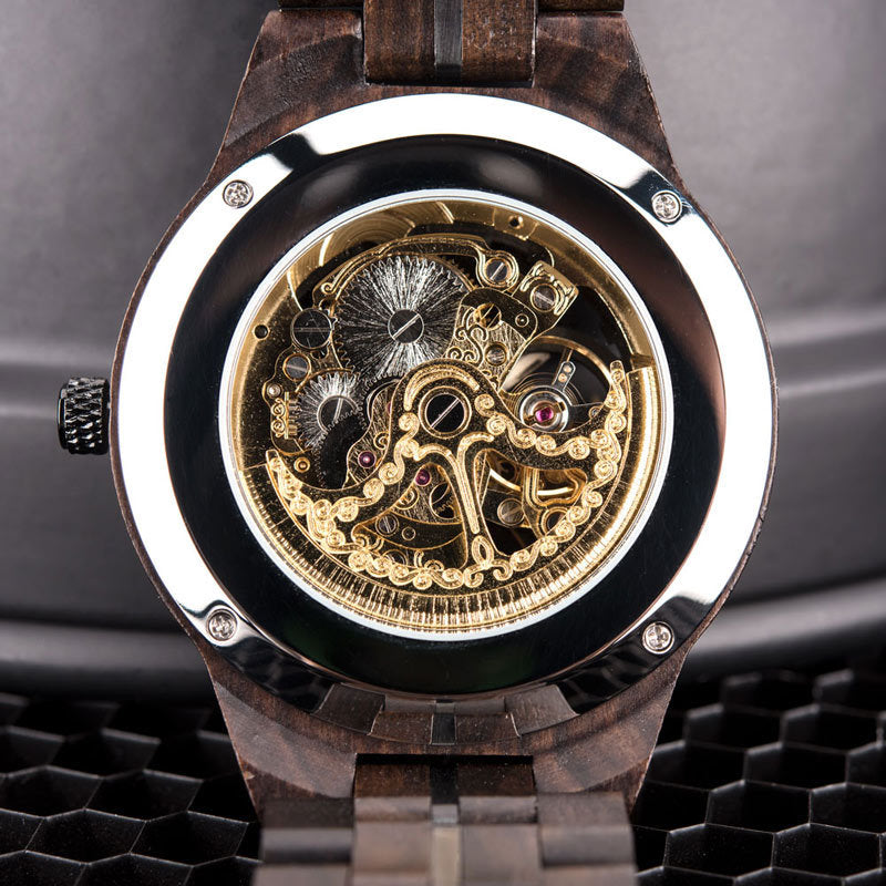 DODO DEER - Mechanical Wood Men's Watch