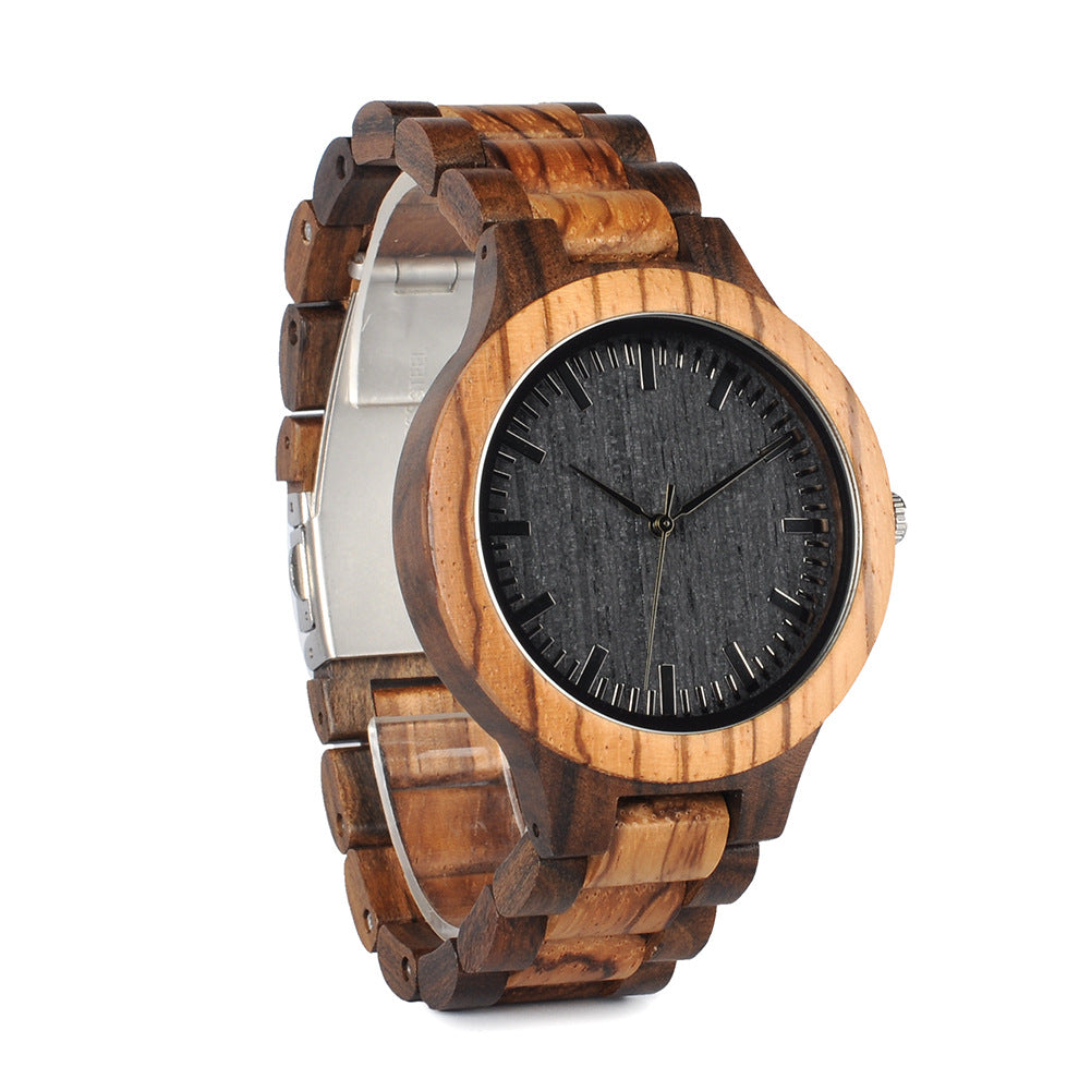 Inter-Wood - Quartz Watch Men's Wood Watch