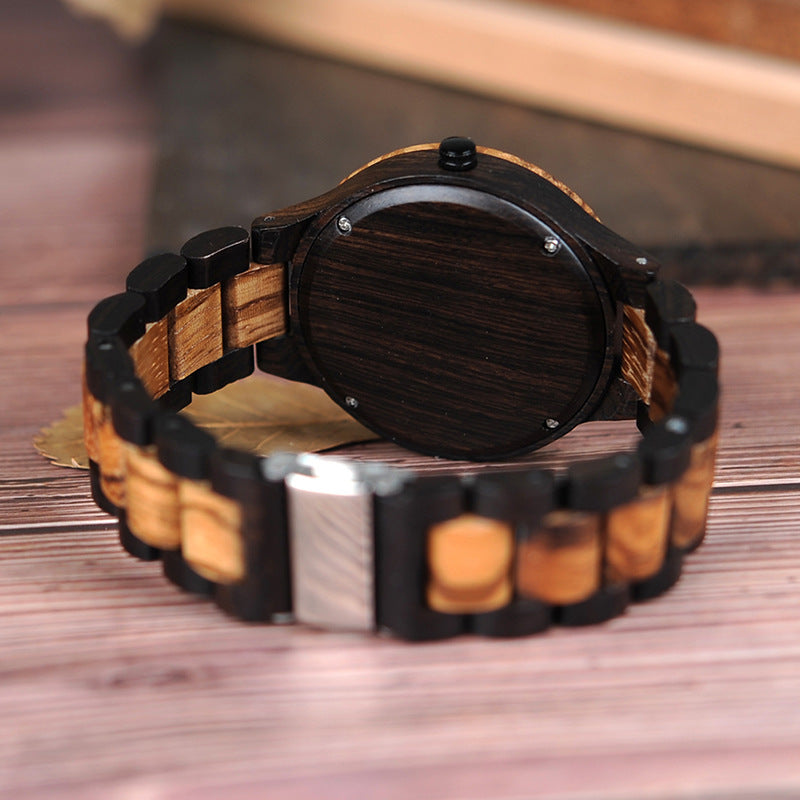 BOBO BIRD - All-Wood Quartz Watch