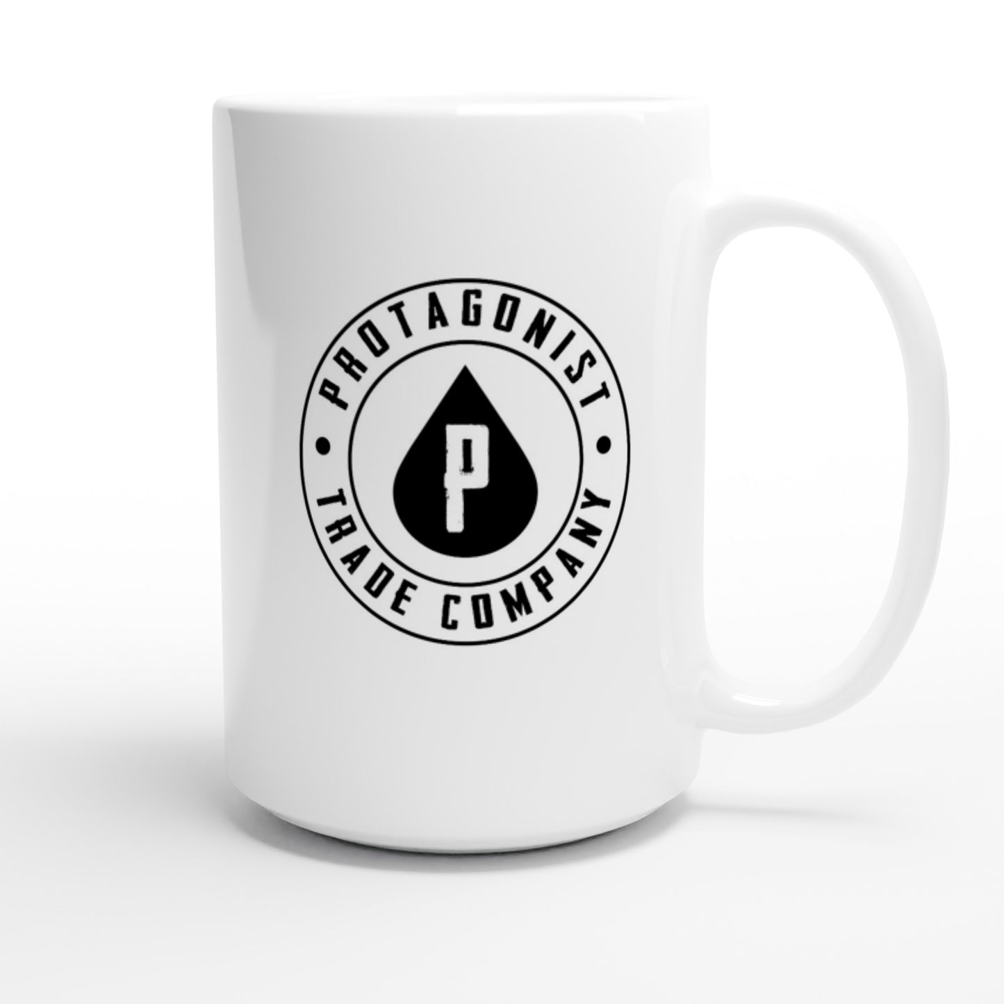 Victory comes from finding opportunities in problems. - Protagonist 15oz Ceramic Mug