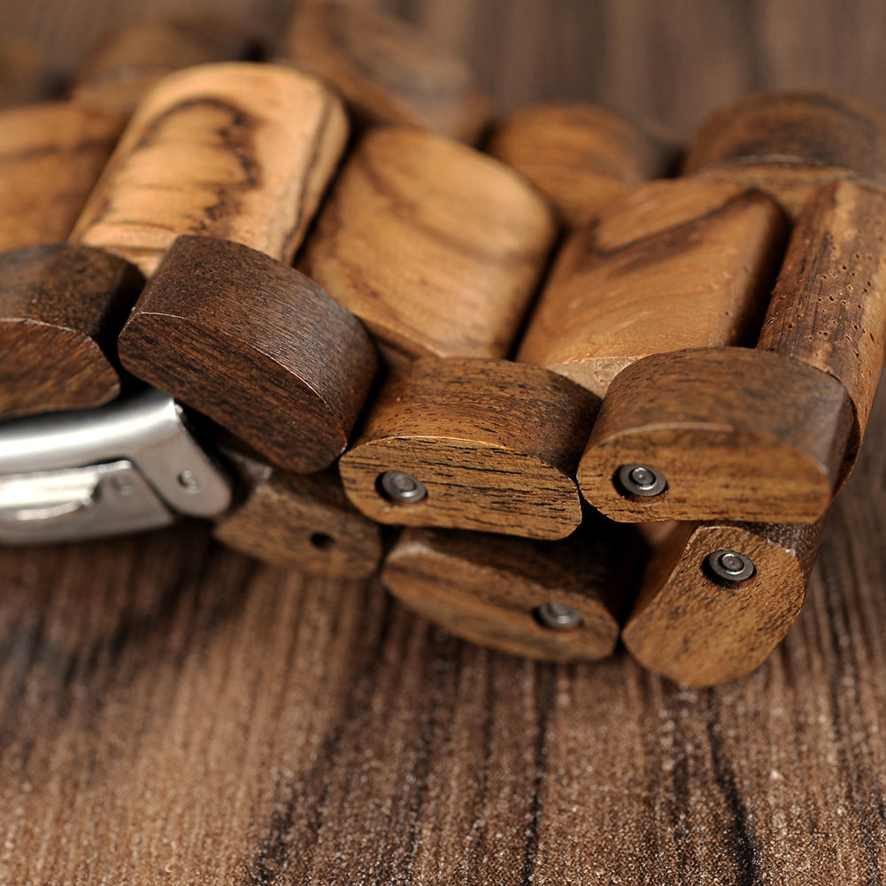 Inter-Wood - Quartz Watch Men's Wood Watch