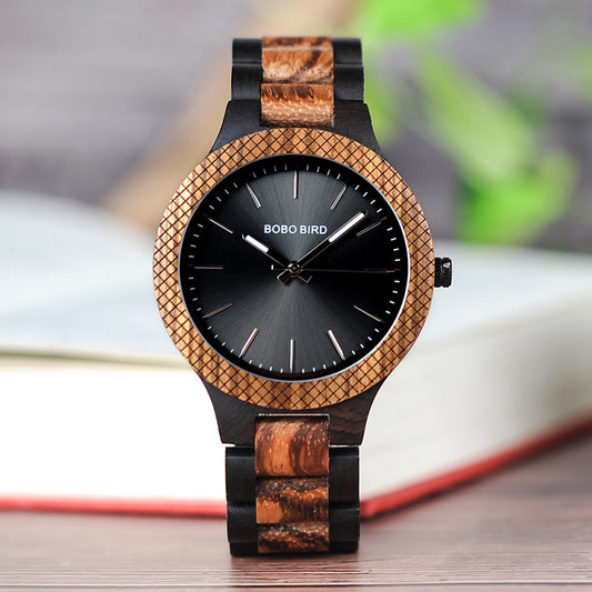 BOBO BIRD - All-Wood Quartz Watch