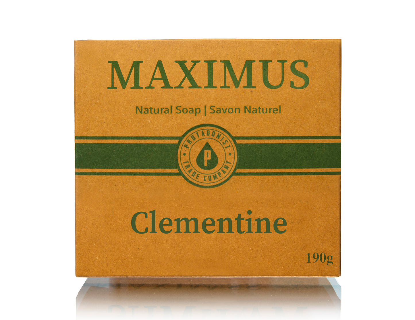 MAXIMUS - Clementine Natural Glycerin Handmade Soap