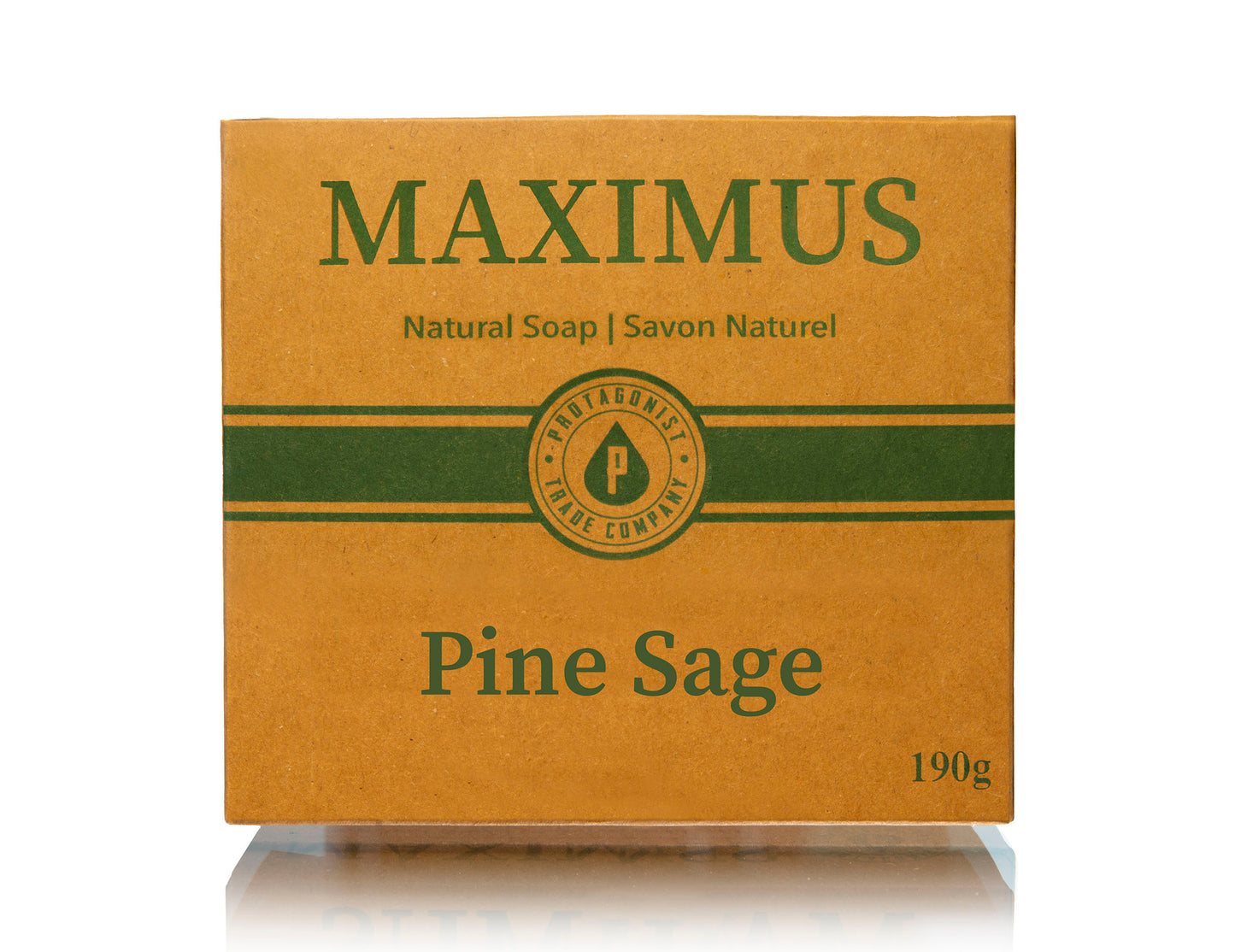 MAXIMUS - Pine Sage Natural Glycerin Handmade Soap