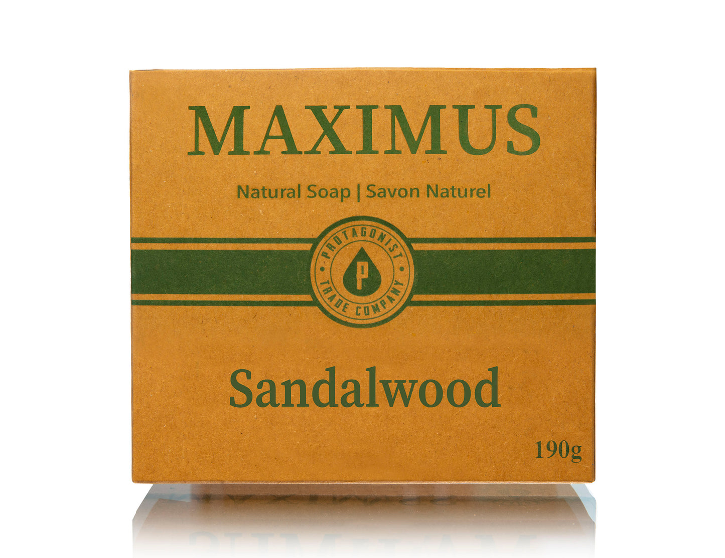 MAXIMUS - Sandalwood Natural Glycerin Handmade Soap