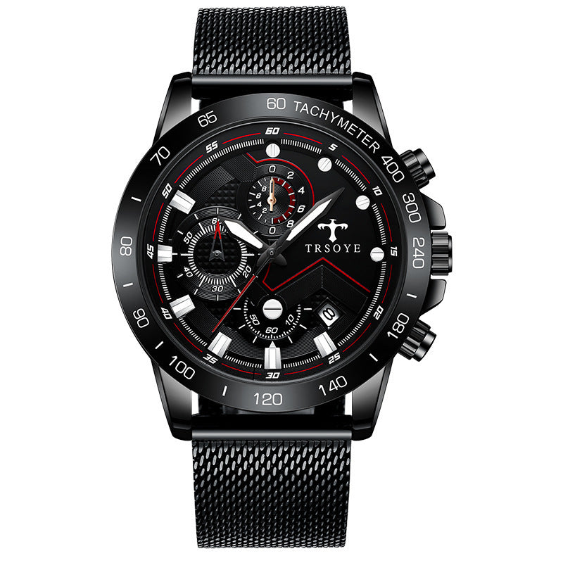 TRSOYE - Men's Fashion Sports Waterproof Quartz Watch