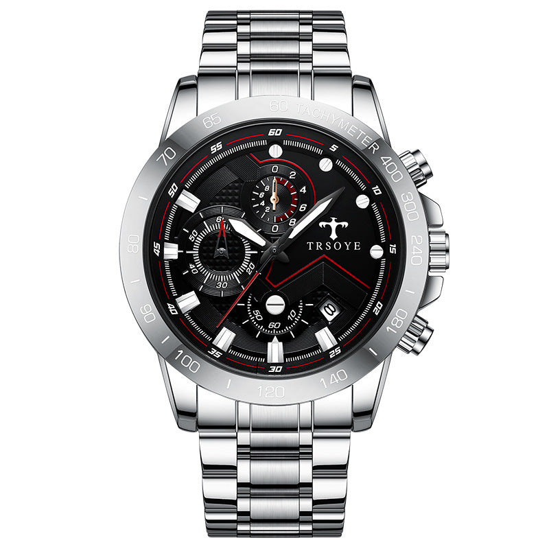 TRSOYE - Men's Fashion Sports Waterproof Quartz Watch