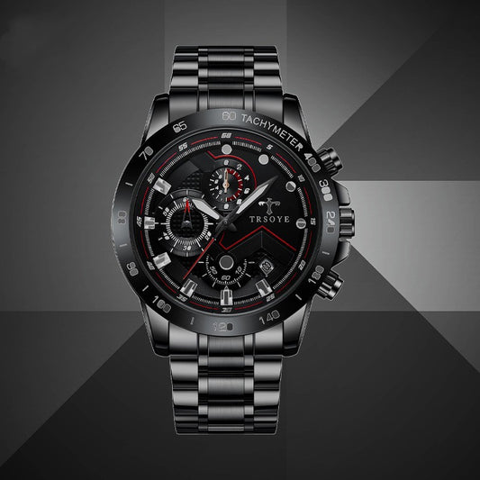 TRSOYE - Men's Fashion Sports Waterproof Quartz Watch